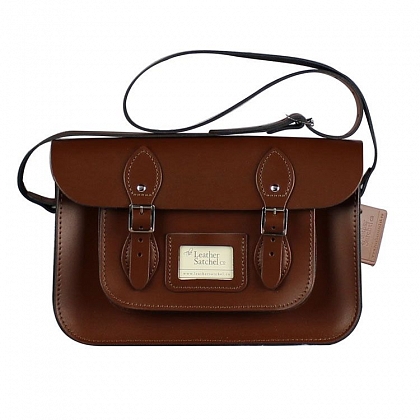 1Картинка 12.5-inch Classic Satchel Chestnut Brown
